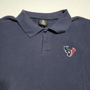 Reebok NFL Team Apparel SS Polo Houston Texans Dark Navy - Size Large